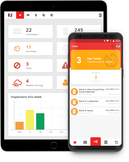 Inspect7 Scaffolding Inspection App & Portal